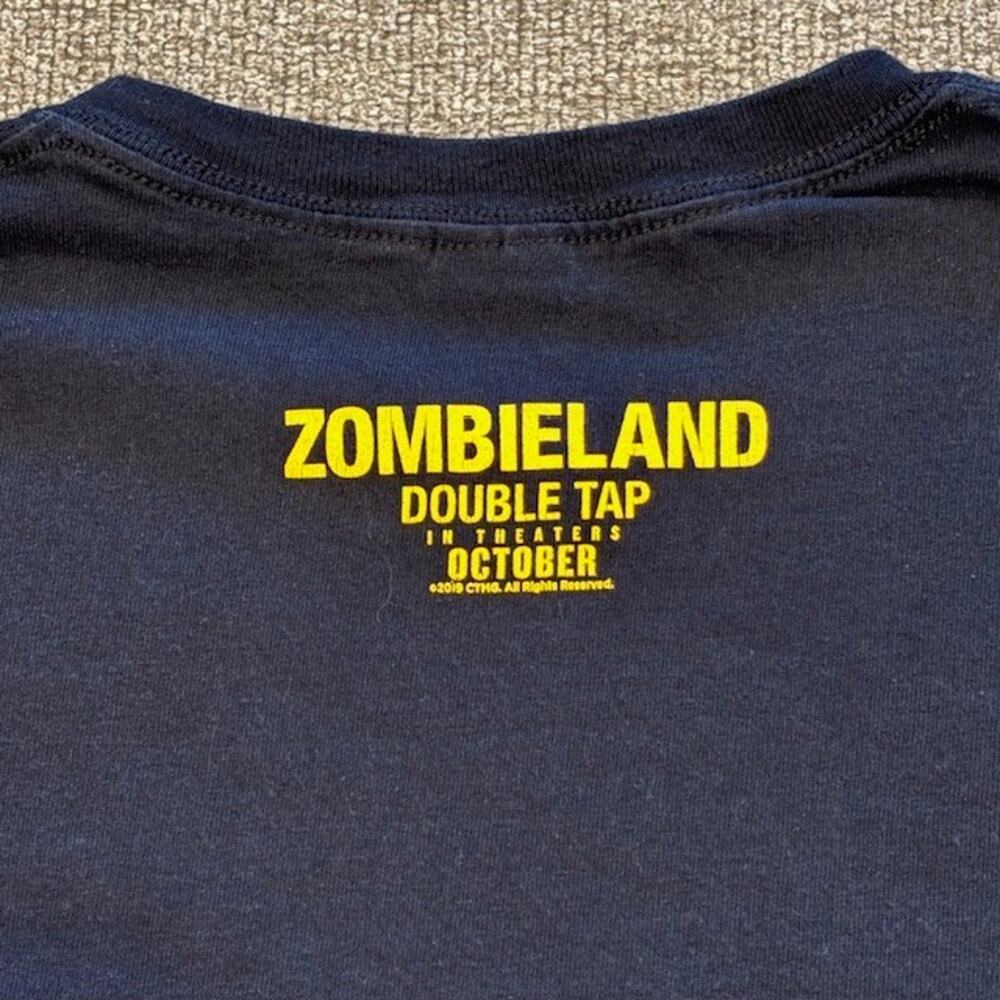 Mens size large Zombieland: Double Tap short sleeve movie promo shirt 2019 - Picture 6 of 6